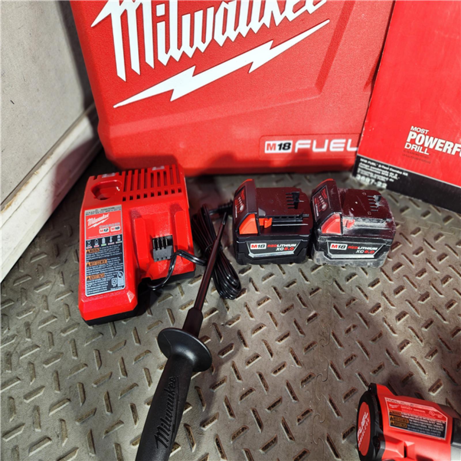 HOUSTON LOCATION - AS-IS M18 FUEL 18V Lithium-Ion Brushless Cordless Hammer Drill and Impact Driver Combo Kit (2-Tool) with 2 Batteries