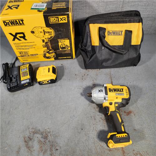 HOUSTON LOCATION - AS-IS DEWALT 20V MAX* XR 1/2  High Torque Impact Wrench with Hog Ring Anvil