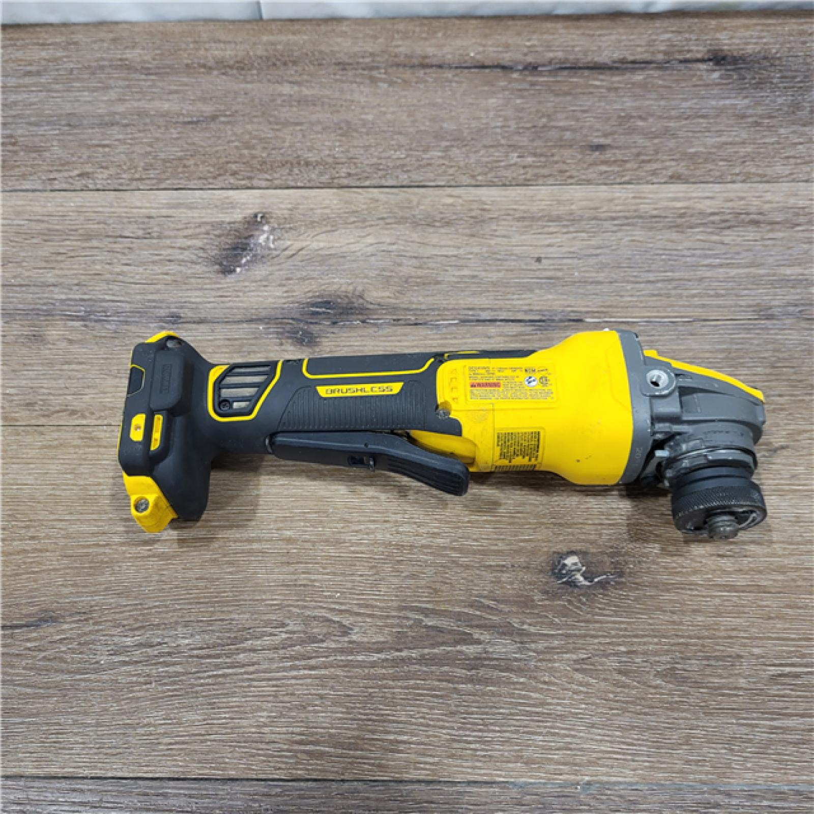 AS-IS 20V XR Cordless 4-1/2. in. to 5 in. Variable Speed Angle Grinder (Tool Only)