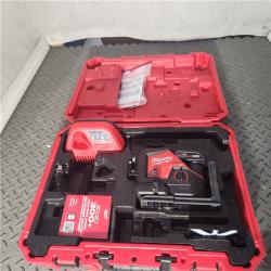 HOUSTON LOCATION - AS-IS Milwaukee-3632-21 M12 Green Beam Laser 360 3-Plane Kit