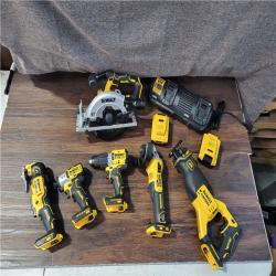 CALIFORNIA NEW DEWALT XR 6 TOOLS  COMBO KIT (BATTERIES,CHARGER, AND BAG INCLUDED)