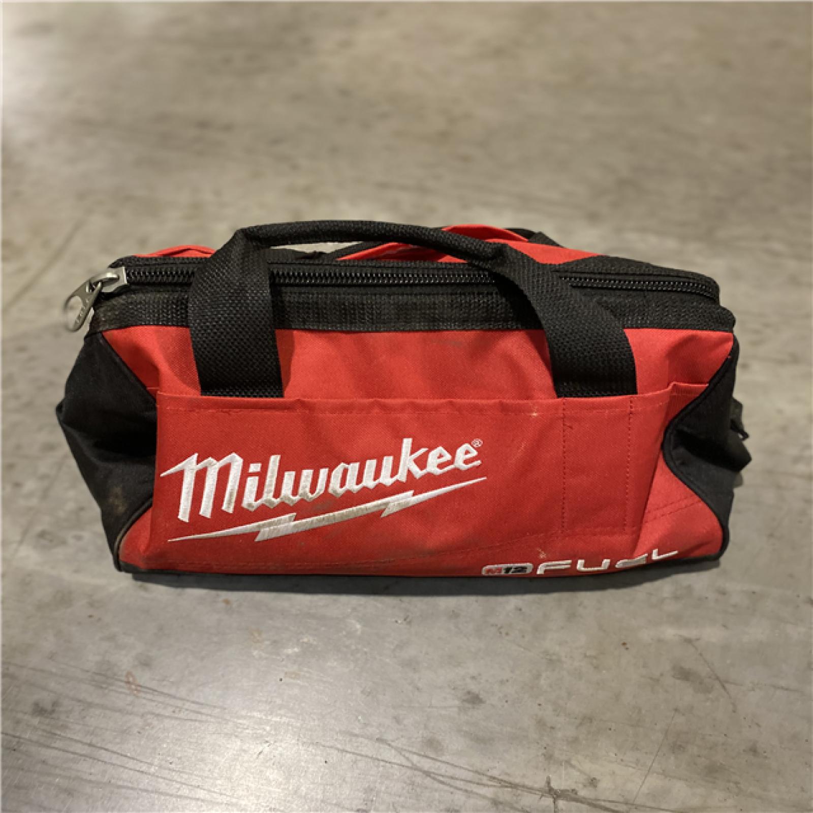 AS-IS - Milwaukee M12 FUEL 12V Lithium-Ion Brushless Cordless 5/8 in. SDS-Plus Rotary Hammer Kit with One 4.0Ah Battery and Bag