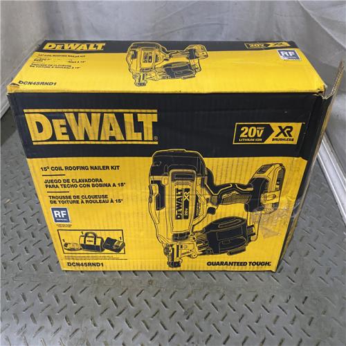 Houston location AS-IS DEWALT Stanley  Black & Decker 2007898 Roofing Nailer Cordless