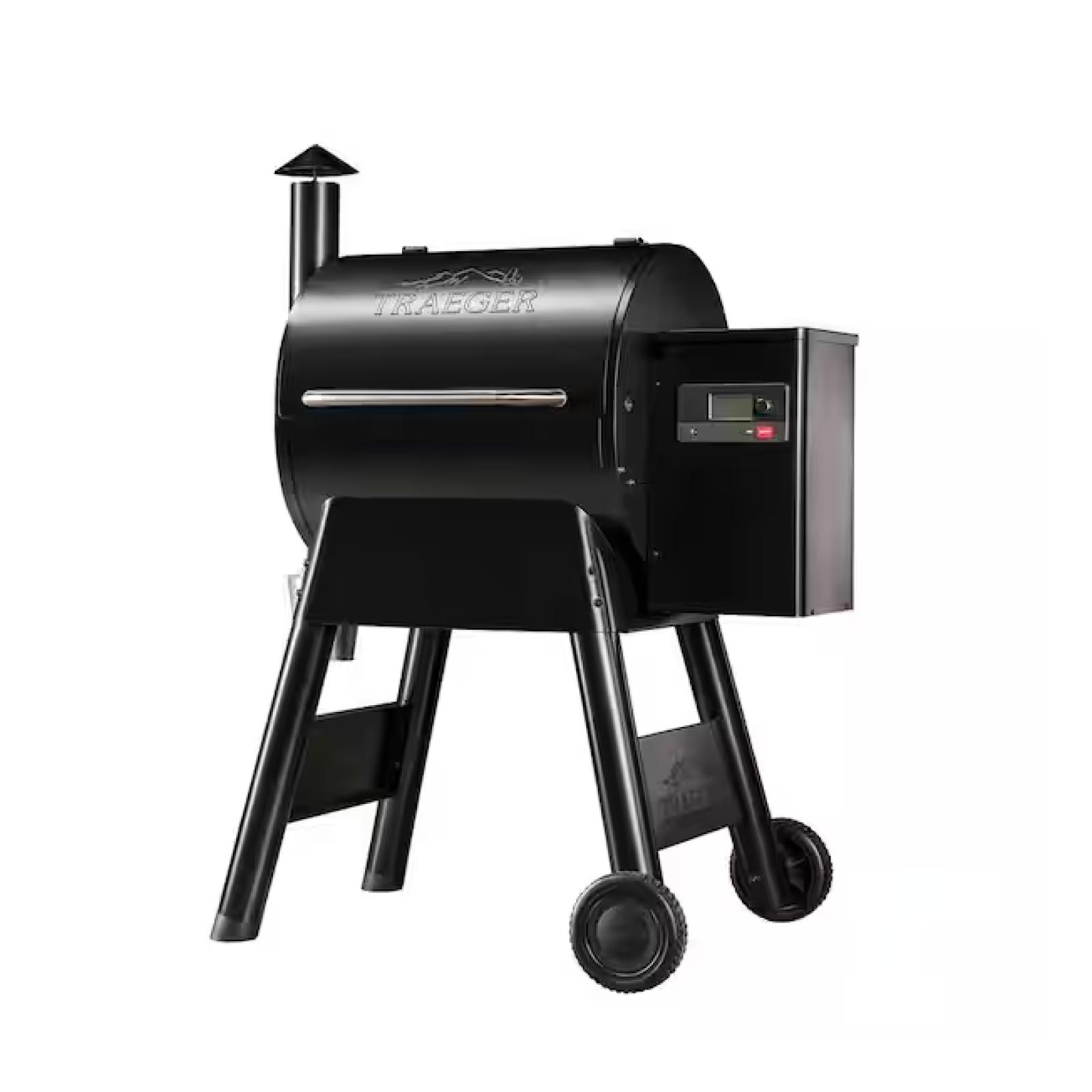 DALLAS LOCATION - Traeger Pro 575 Wifi Pellet Grill and Smoker in Black