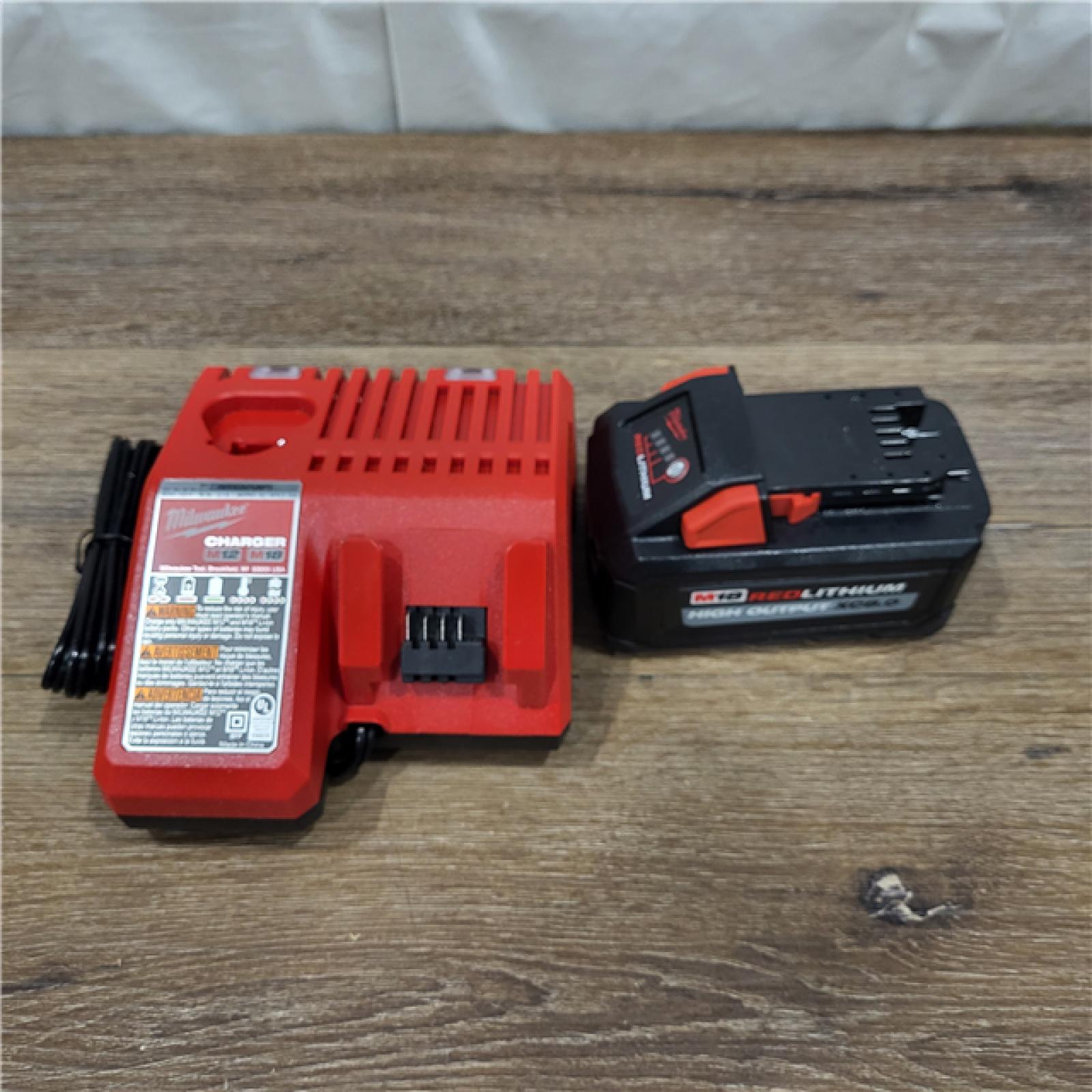 AS-IS Milwaukee M18 18-Volt Lithium-Ion XC Battery Starter Kit