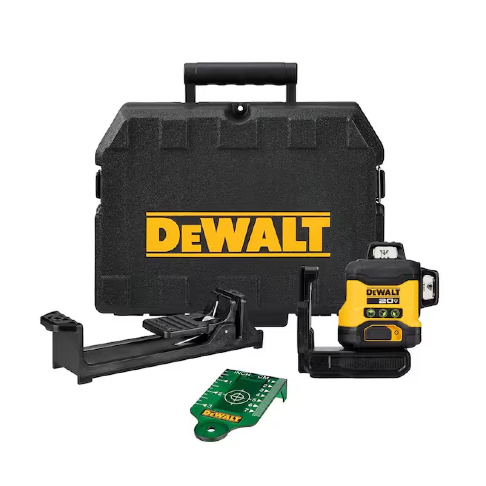 AS-IS - DEWALT 20V 3-Beam 360-Degree 3-Plane Laser Level (Tool Only)