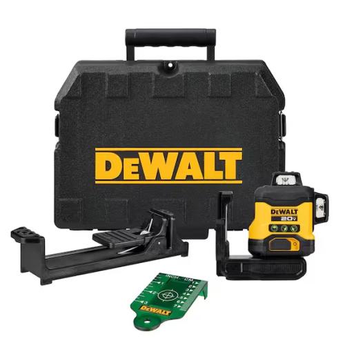 AS-IS - DEWALT 20V 3-Beam 360-Degree 3-Plane Laser Level (Tool Only)