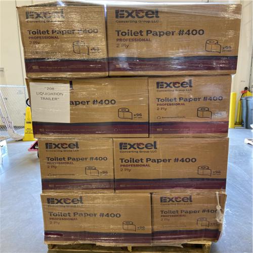 DALLAS LOCATION - TOILET PAPER #400 PALLET - (20 BOXES) (96 ROLLS PER BOX)