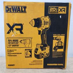 Phoenix Location DEWALT 20V MAX XR Lithium-Ion Cordless Compact 1/2 in. Drill/Driver Kit, 20V MAX 5.0Ah Battery, and Charger