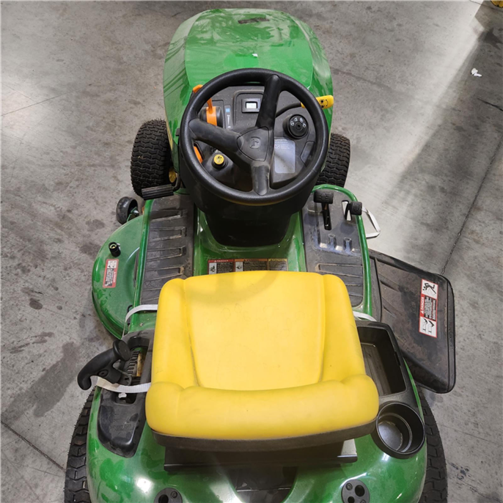 Dallas Location - As-Is JJohn Deere S100 42-in 17.5-HP Gas Riding Lawn Mower