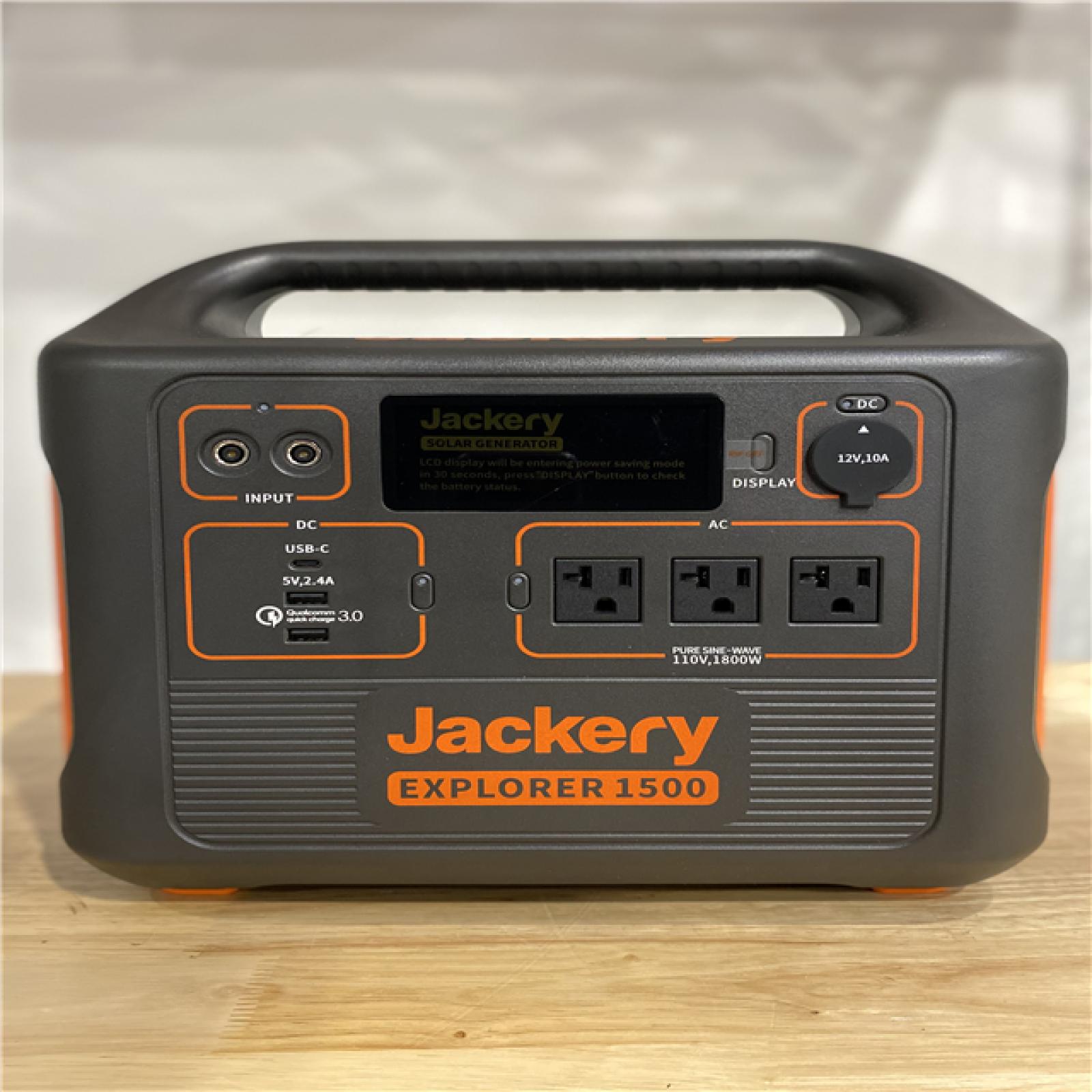 LIKE NEW! - Jackery Explorer 1500 Portable Power Station