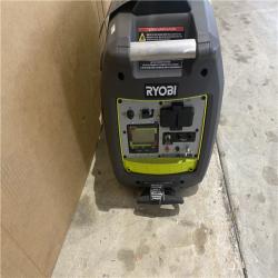 Houston location AS-IS RYOBI 2,300-Watt Recoil Start Bluetooth Super Quiet Gasoline Powered Digital Inverter Generator with CO Shutdown Sensor