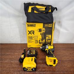 AS-IS DEWALT 20V MAX XR Brushless Cordless 1/2 Drill/Driver Kit