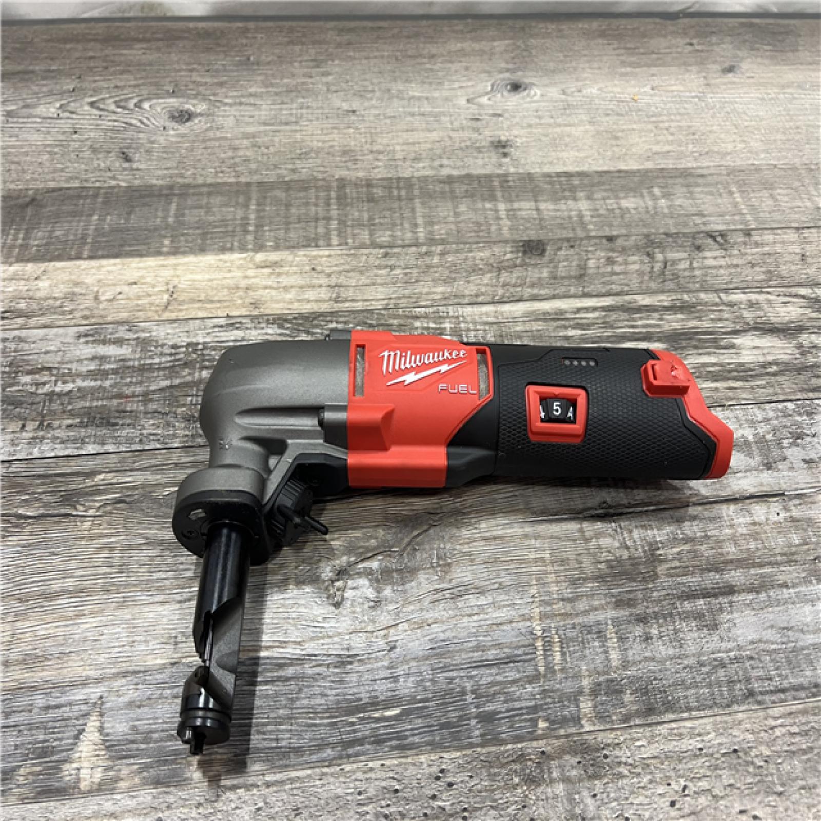 AS-IS Milwaukee M12 FUEL Brushless Cordless 16 Gauge Variable Speed Nibbler (Tool Only)