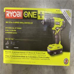 DALLAS LOCATION - RYOBI ONE + 18V 1/2IN 2 SPEED DRILL DRIVER KIT PALLET -( 24 UNITS )