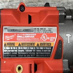 AS-IS Milwaukee 3497-22 12V Brushless Hammer Drill and Impact Driver Combo Kit