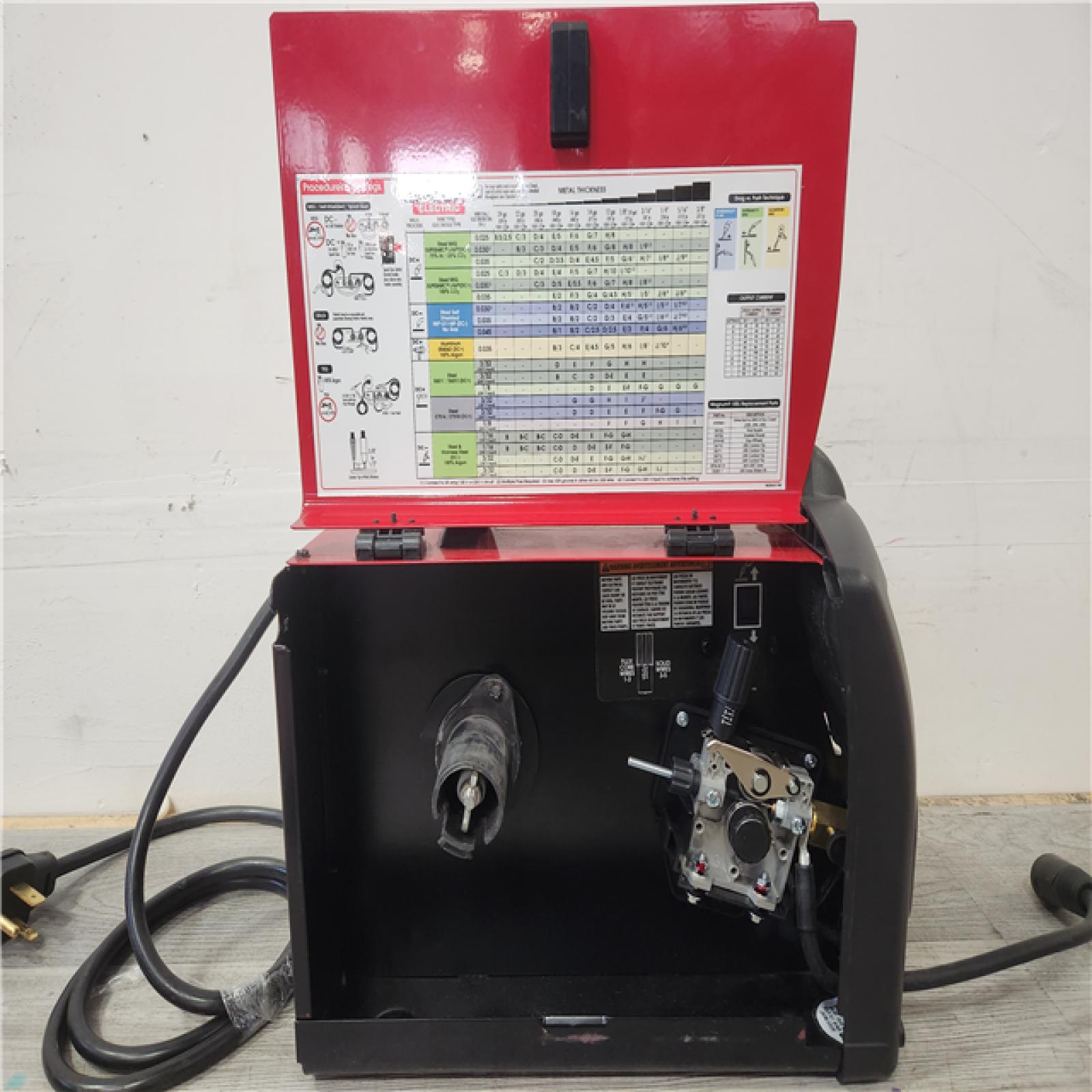 Phoenix Location Lincoln Electric 180 Amp Weld-Pak 180i Multi-Process Stick/MIG/Flux-Core/TIG, 120V or 230V Aluminum Welder