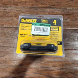 NEW D+F330:F368EWALT  4.0 Ah Compact Battery