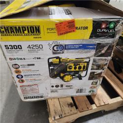 Dallas Location - As-Is Champion 201279 5300W Dual Fuel Generator