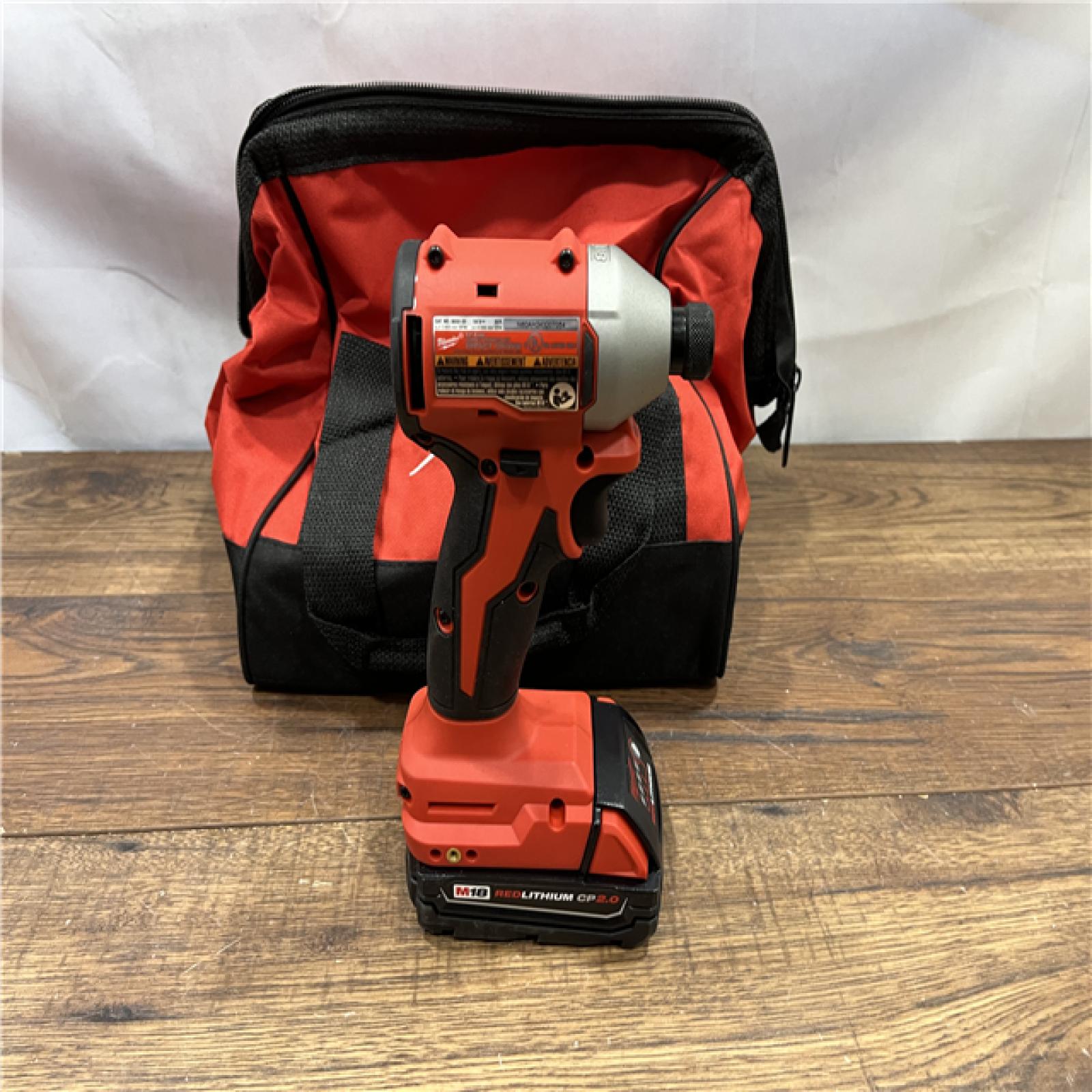 AS IS Milwaukee M18 Compact Next Gen 1/2 in. Brushless Cordless Drill/Driver Kit (Battery & Charger)