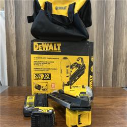 AS-IS DeWalt 20V MAX Brushless Cordless 2-Speed 30° Paper Collated Framing Nailer Kit