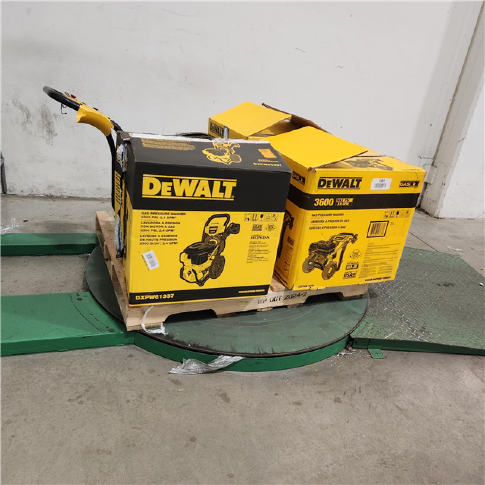 Dallas Location - As-Is Dewalt GAS PRESSURE WASHER (Lot Of 4)