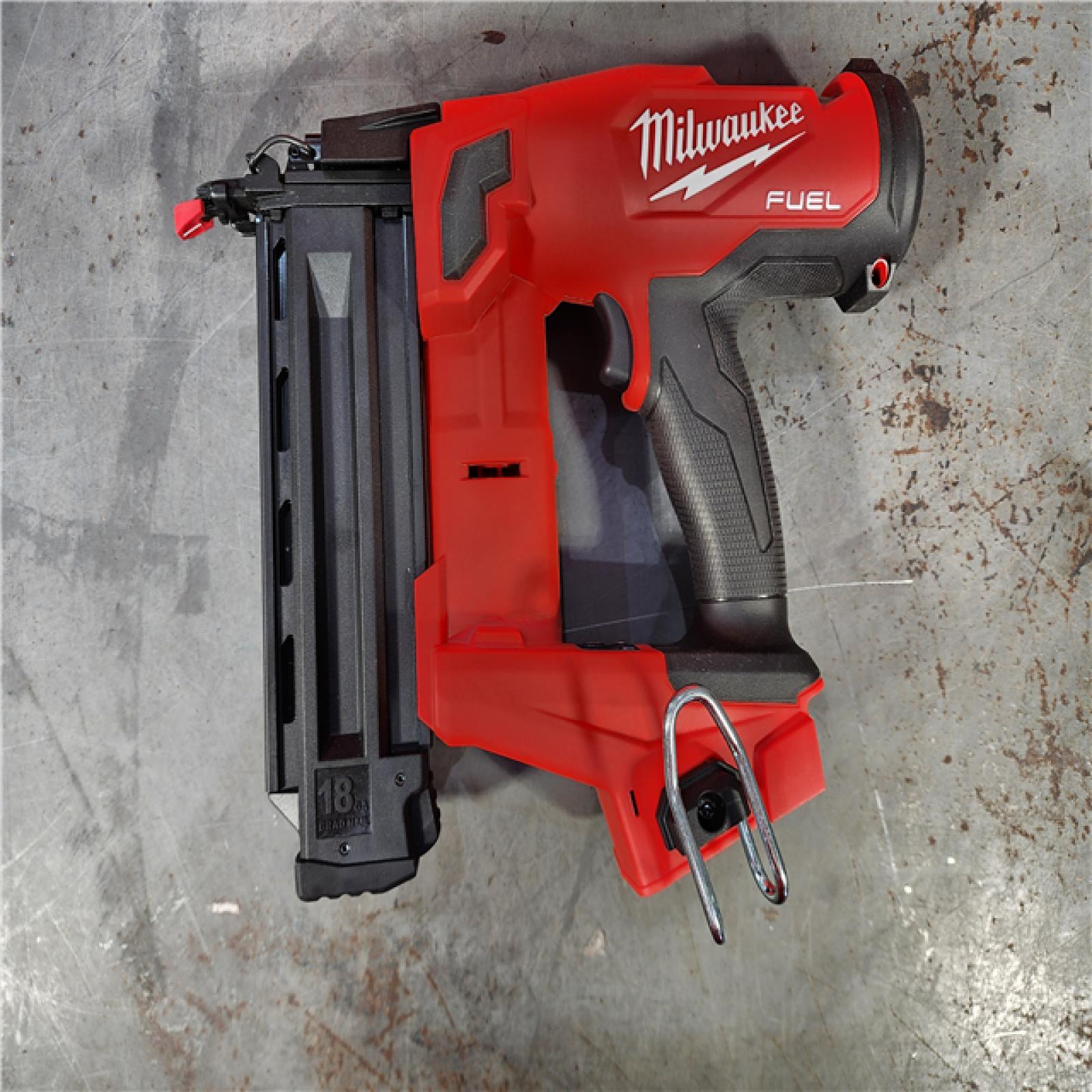 HOUSTON LOCATION - AS-IS (APPEARS LIKE NEW) Milwaukee M18 Fuel 18V Brushless 18-Gauge Brad Nailer 2746-20 (Bare Tool)