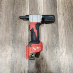 AS IS MILWAUKEE M12 12-Volt Lithium-Ion Cordless Rivet Tool (Tool-Only)