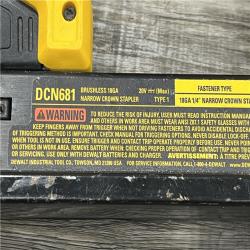 AS-IS DEWALT in Box DEWALT DCN681D1 20V 18Ga Stapler Kit