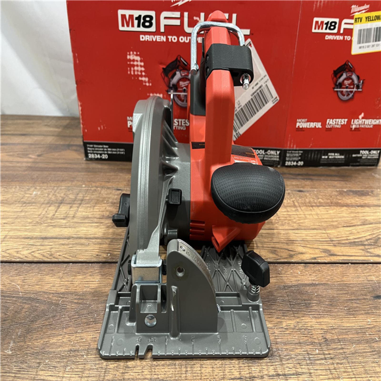 AS IS Milwaukee M18 FUEL 18V Lithium-Ion Brushless Cordless 7-1/4 in. Circular Saw (Tool-Only)