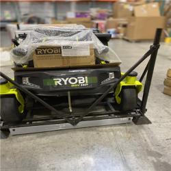 DALLAS LOCATION AS IS - RYOBI 80V HP Brushless 42 in. Battery Electric Cordless Zero Turn Riding Mower