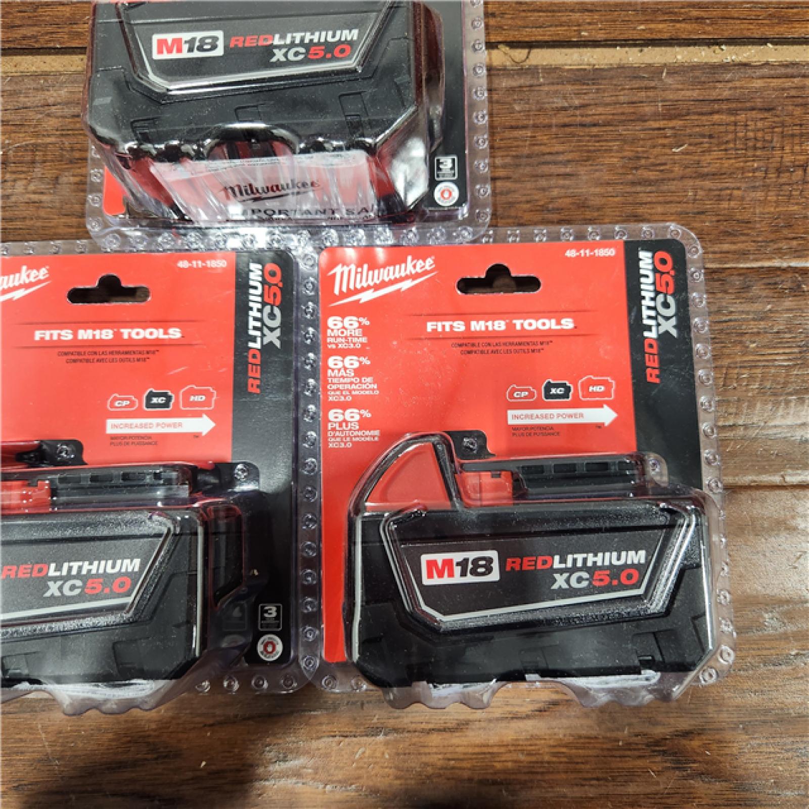 BATTERY Milwaukee (3 PACKS)