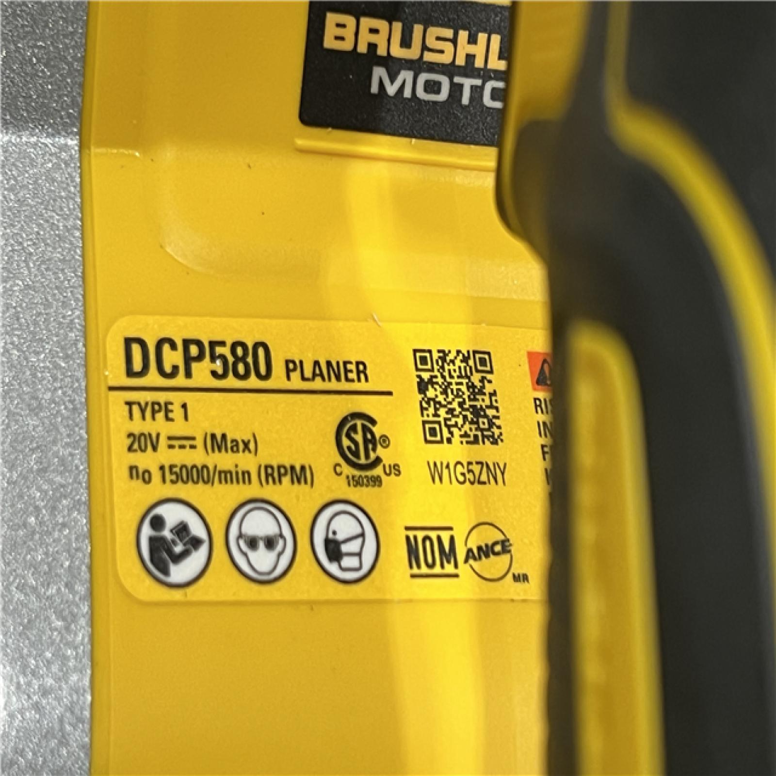 AS-IS DEWALT DCP580B 20V MAX Lithium Ion Brushless Planer