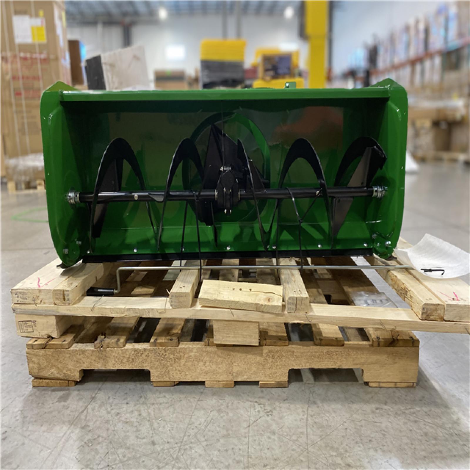 DALLAS LOCATION - John Deere 44 in. Two-Stage Snow Blower Attachment for 100 Series Tractors