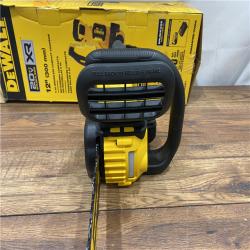 AS IS DEWALT 20V MAX Brushless Cordless 12in. Chainsaw Kit