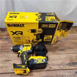 AS-IS DEWALT 20V MAX XR Brushless Cordless 1/2 Drill/Driver Kit