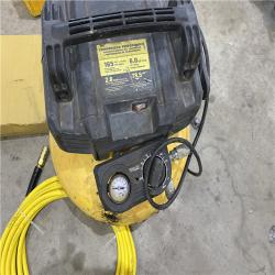 Houston location AS-IS  DEWALT 6 Gal. 18-Gauge Brad Nailer and Heavy-Duty Pancake Electric Air Compressor Combo Kit