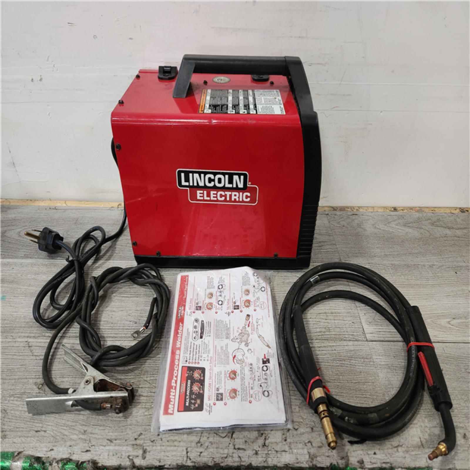 Phoenix Location Lincoln Electric Weld-Pak 180 Amp MIG Flux-Core Wire Feed Welder, 230V, Aluminum Welder