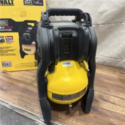 AS-IS DEWALT 20V MAX* 2-1/2 Gal. Brushless Cordless Air Compressor