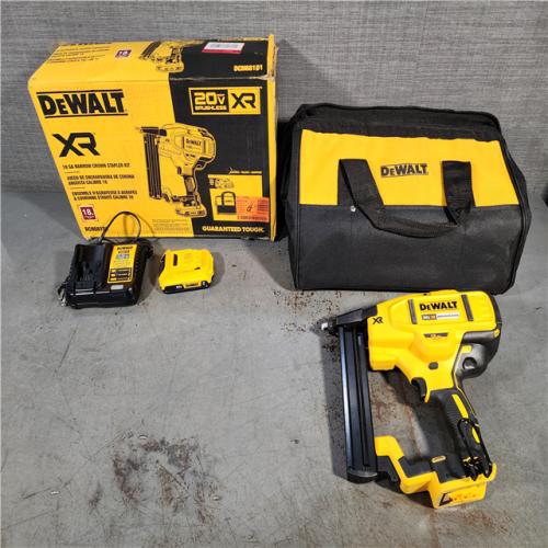 HOUSTON LOCATION - AS-IS DEWALT DCN681D1 20V 18Ga Stapler Kit