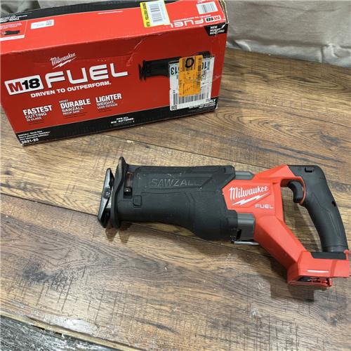 AS-IS Milwaukee M18 Fuel Sawzall Brushless Cordless Reciprocating Saw - No Charger, No Battery, Bare Tool Only