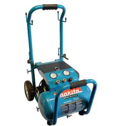 DALLAS LOCATION - Makita Big Bore 5.2 Gal. 140 PSI 3.0 HP Portable Corded Electric Horizontal Single Tank Air Compressor (6.5 CFM at 90 PSI)