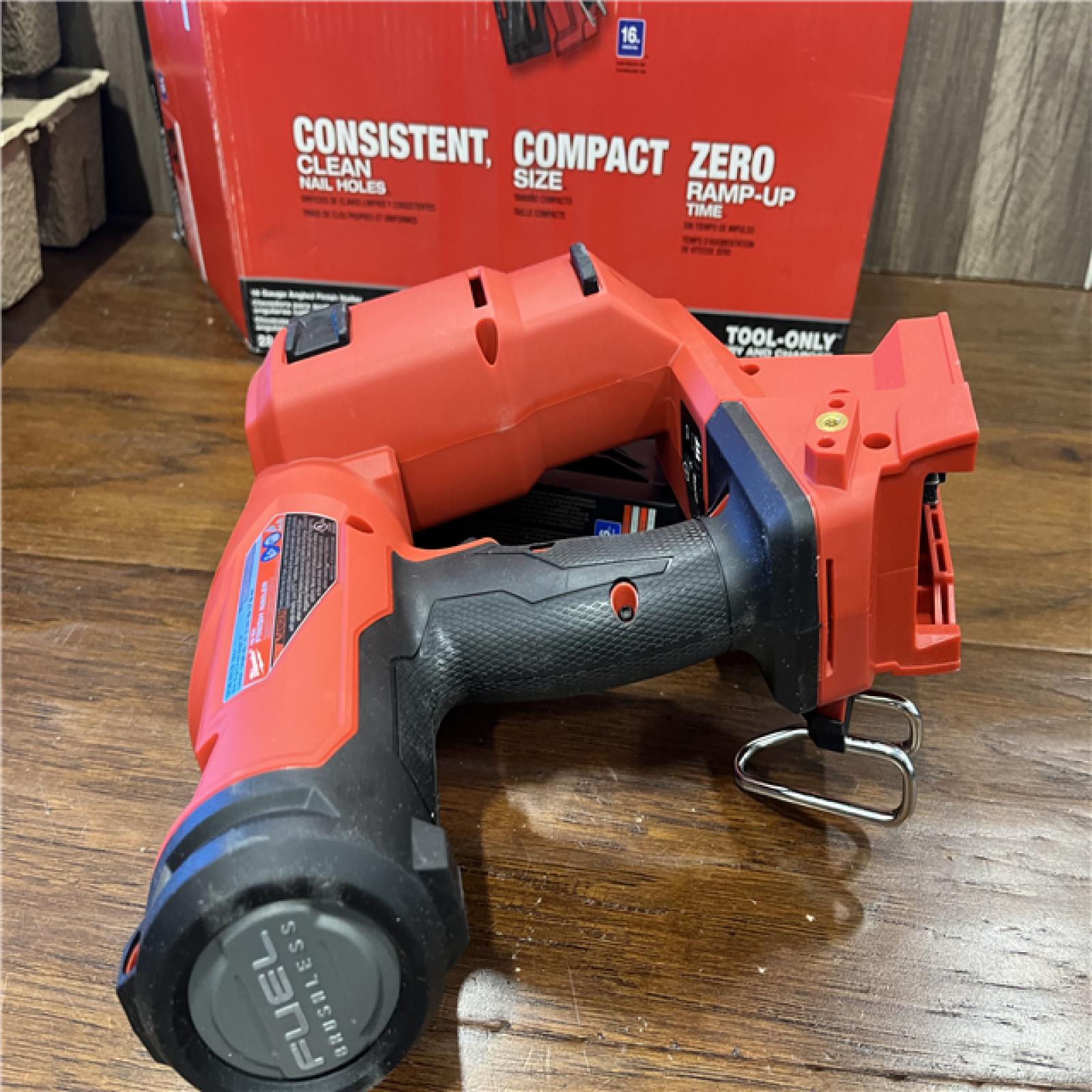 AS-IS Milwaukee 2841-20 18V Cordless Gen II 16 Gauge Angled Finish Nailer (Tool Only)