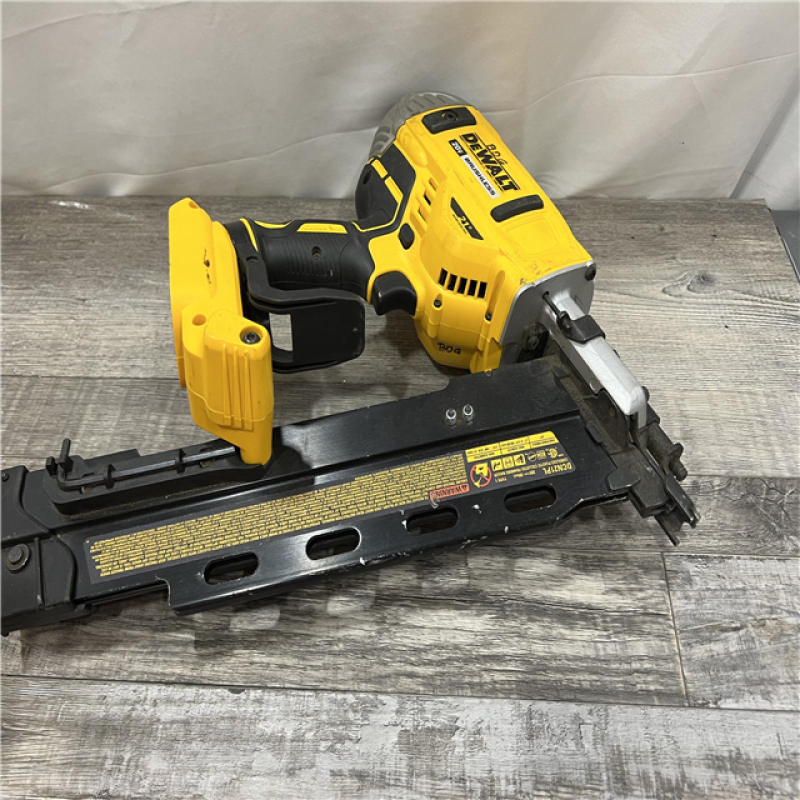 AS-IS DeWalt DCN21PLB 20V MAX 21-Degree Plastic Collated Framing Nailer (Bare Tool)