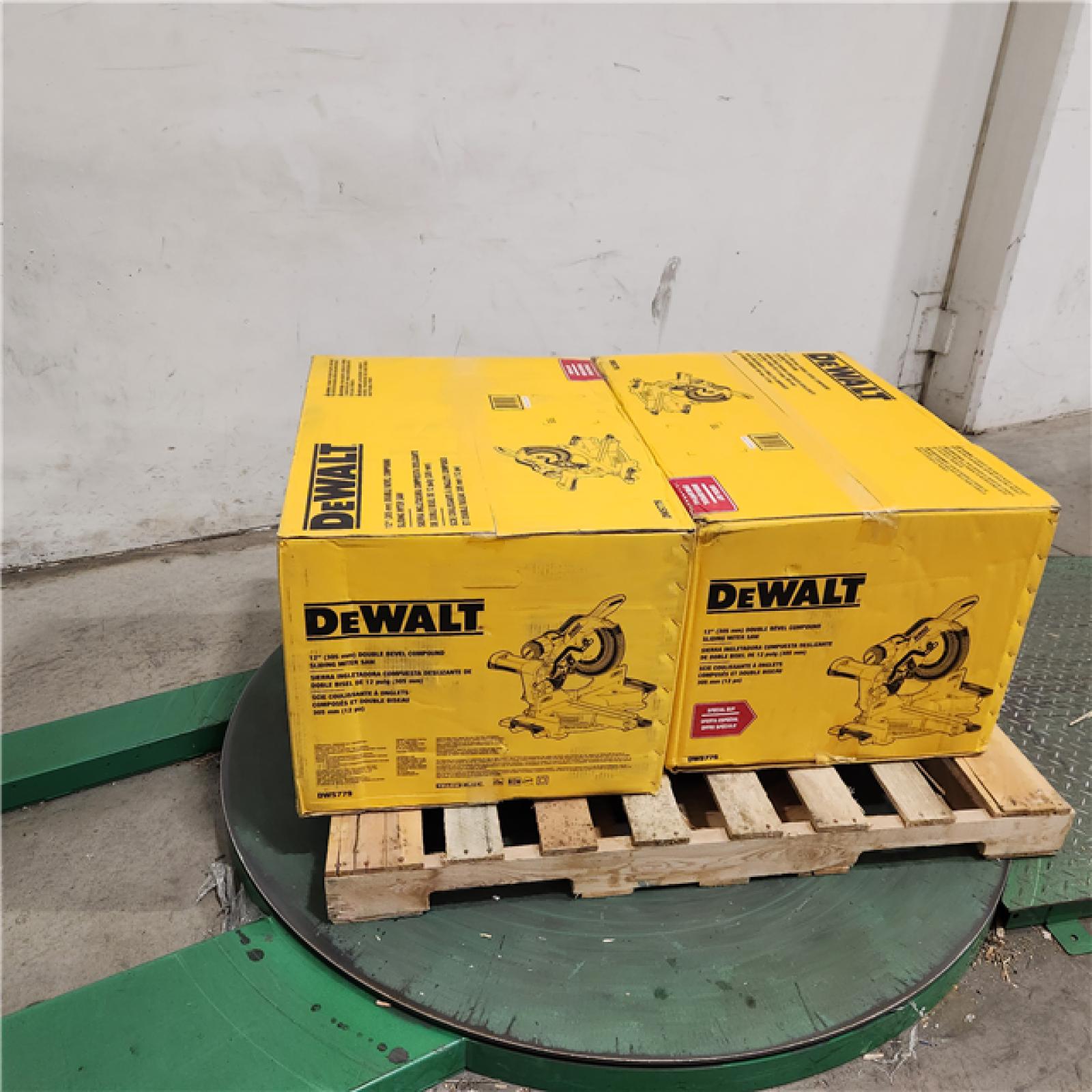 Dallas Location - As-Is DEWALT 12 in. Double-Bevel Sliding Compound Miter Saw (Lot Of 2)