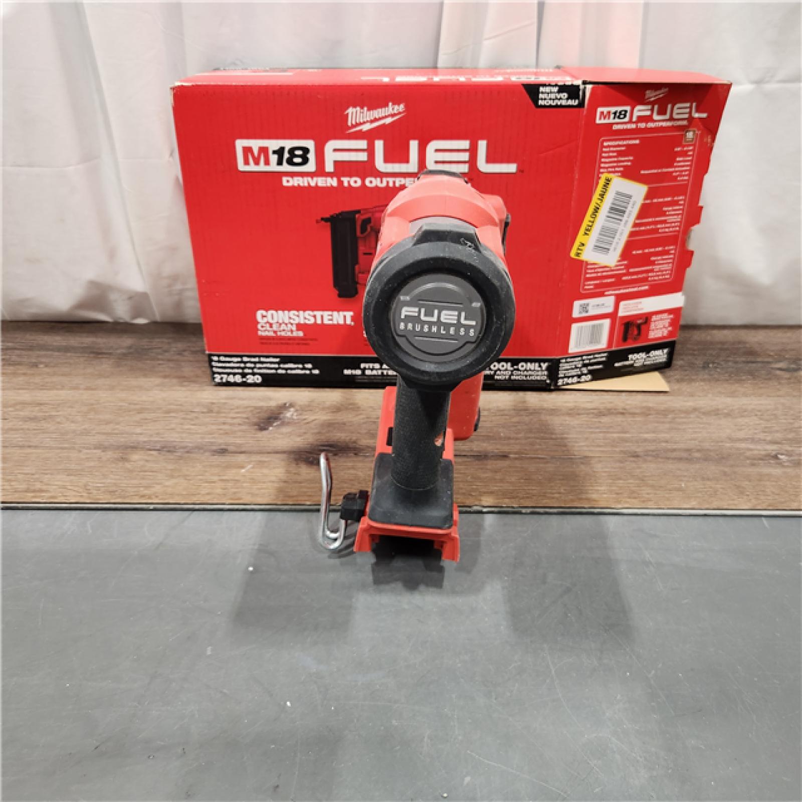 AS IS Milwaukee M18 FUEL 18 Gauge Brad Nailer