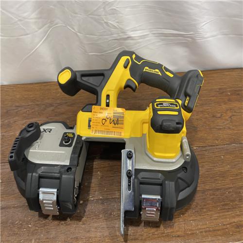 AS-ISDEWALT 20-Volt MAX 3-3/8 in. Cordless Brushless Bandsaw (Tool-Only)