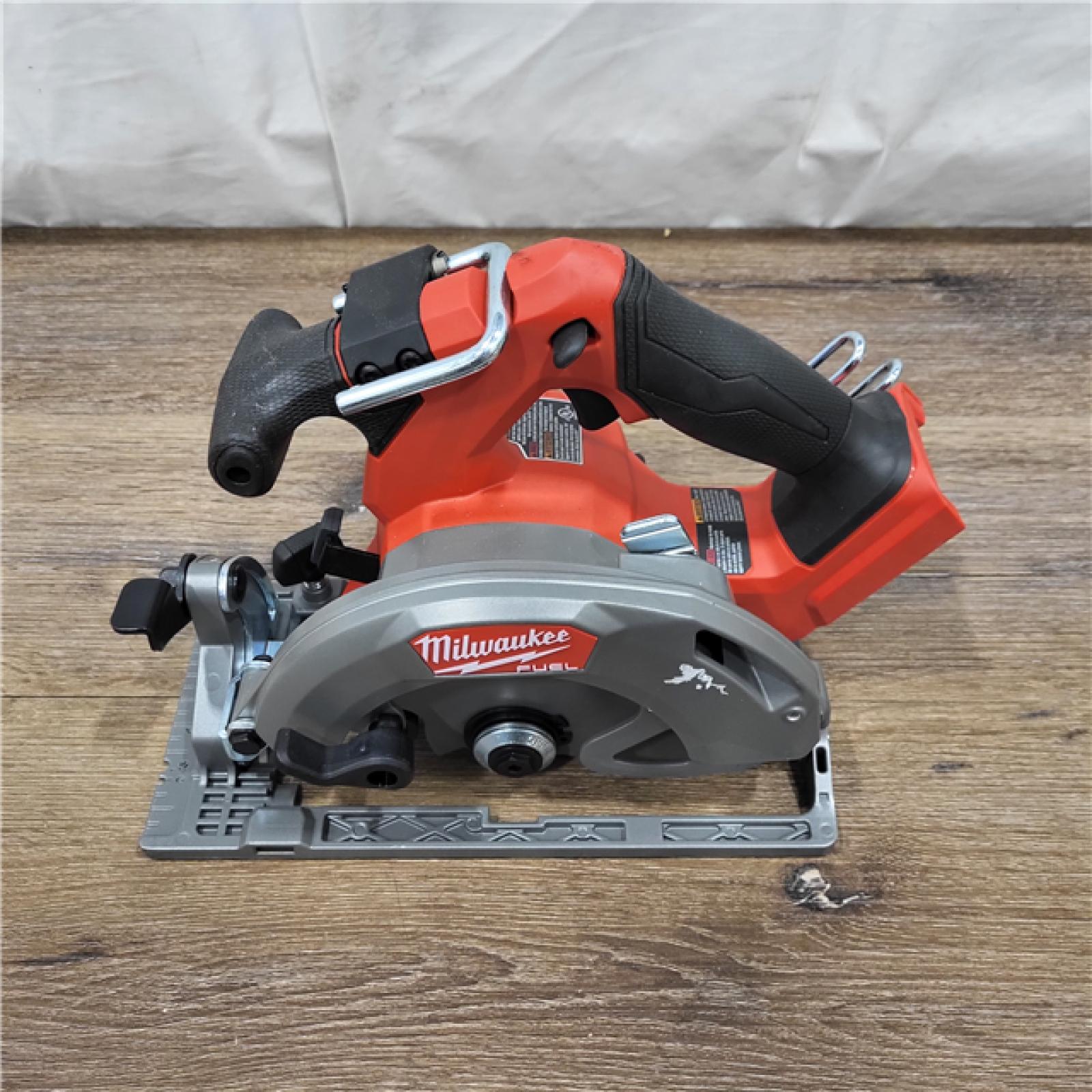 AS-IS M18 FUEL 18V Lithium-Ion Brushless Cordless 6-1/2 in. Circular Saw (Tool-Only)