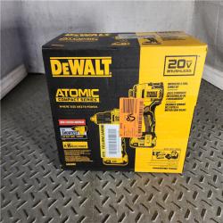 HOUSTON LOCATION - AS-IS DEWALT ATOMIC 20-Volt MAX Lithium-Ion Cordless Combo Kit (2-Tool) with (2) 2.0Ah Batteries, Charger and Bag