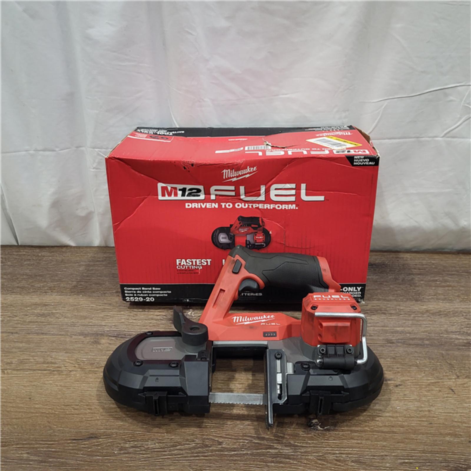 AS-IS Milwaukee 2529-20 M12 FUEL 12V Compact Band Saw Bare Tool